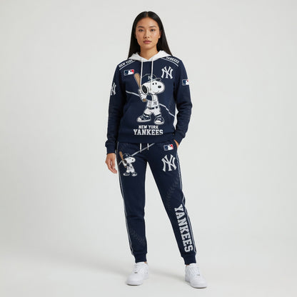 New York Baseball Graphic High-Top Sneakers