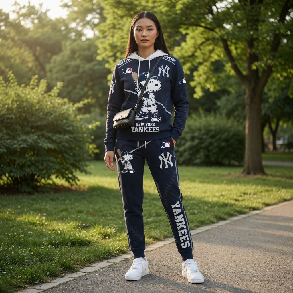 New York Baseball Graphic High-Top Sneakers