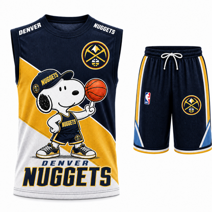 Sport Fan Set — Tanktop + Shorts | All 30 Teams Available-COMBO GIFTS FOR FAN basketball