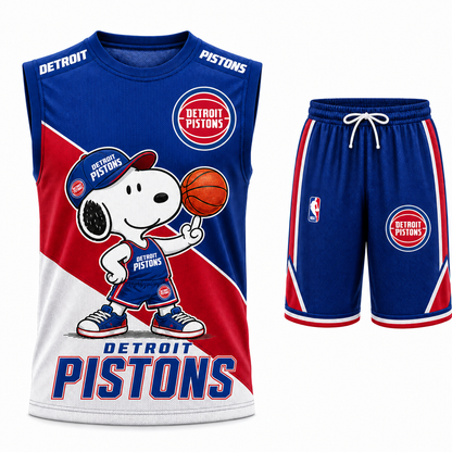 Sport Fan Set — Tanktop + Shorts | All 30 Teams Available-COMBO GIFTS FOR FAN basketball