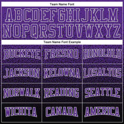 Custom Stitched Black Purple-Gray Fade Fashion Sports Pullover Sweatshirt Hoodie