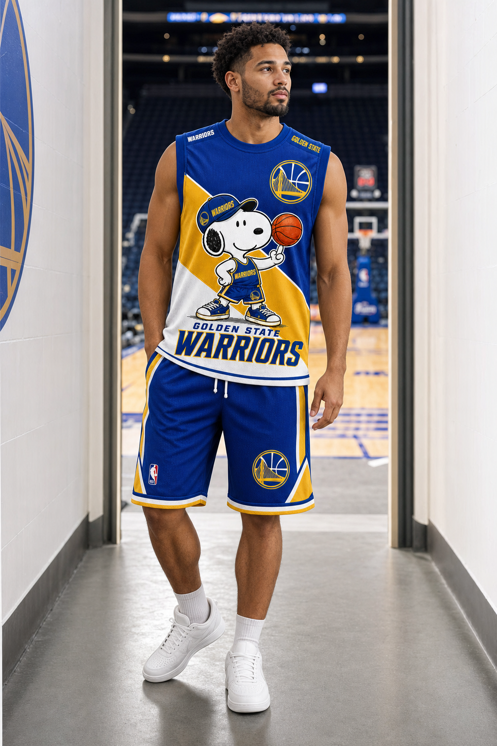 Sport Fan Set — Tanktop + Shorts | All 30 Teams Available-COMBO GIFTS FOR FAN basketball