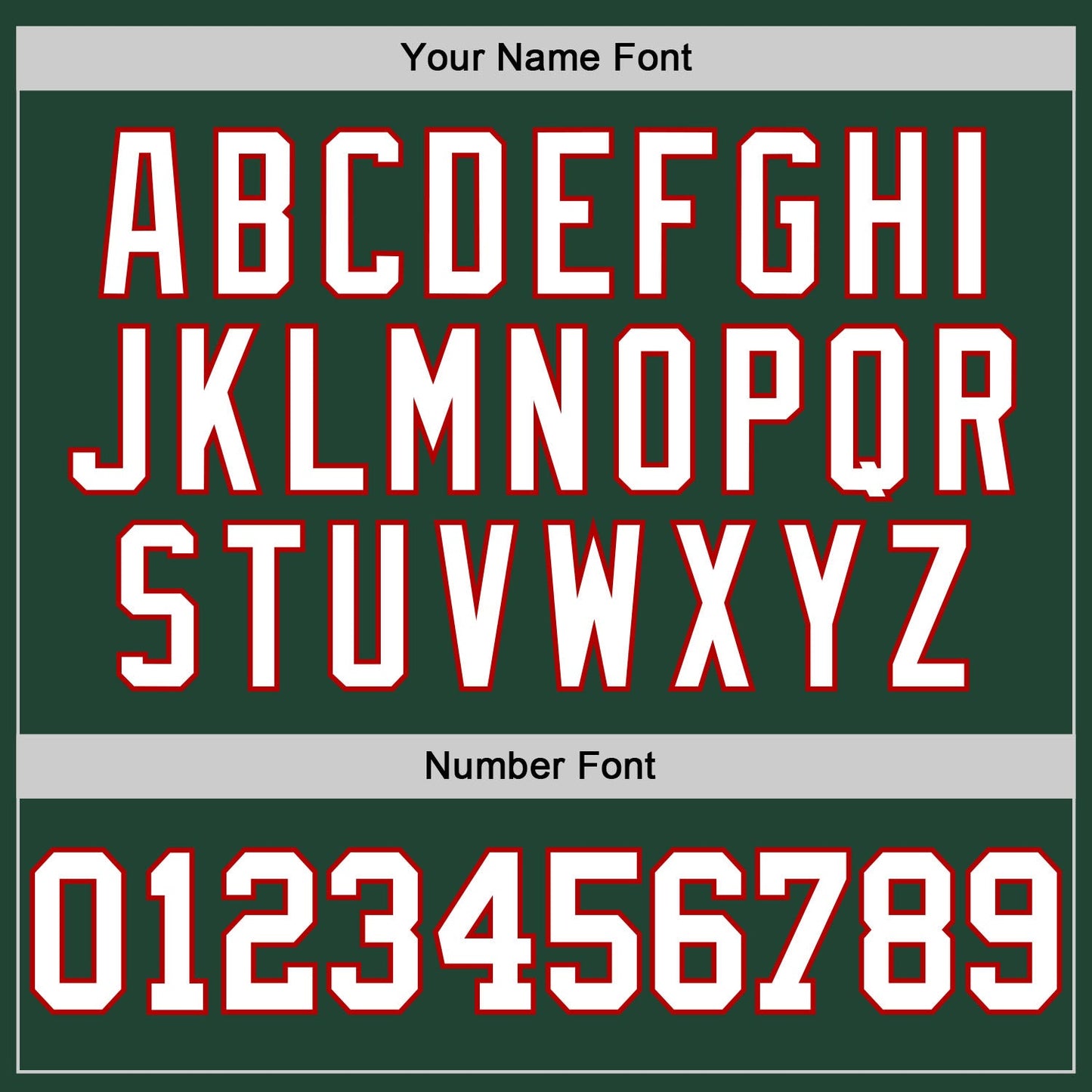 Custom Green White-Red Performance T-Shirt