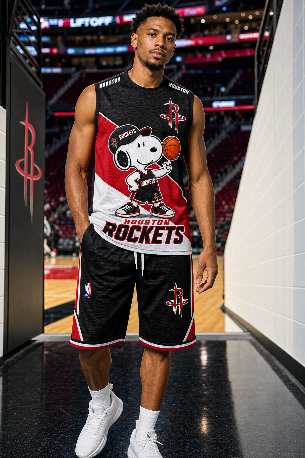 Sport Fan Set — Tanktop + Shorts | All 30 Teams Available-COMBO GIFTS FOR FAN basketball