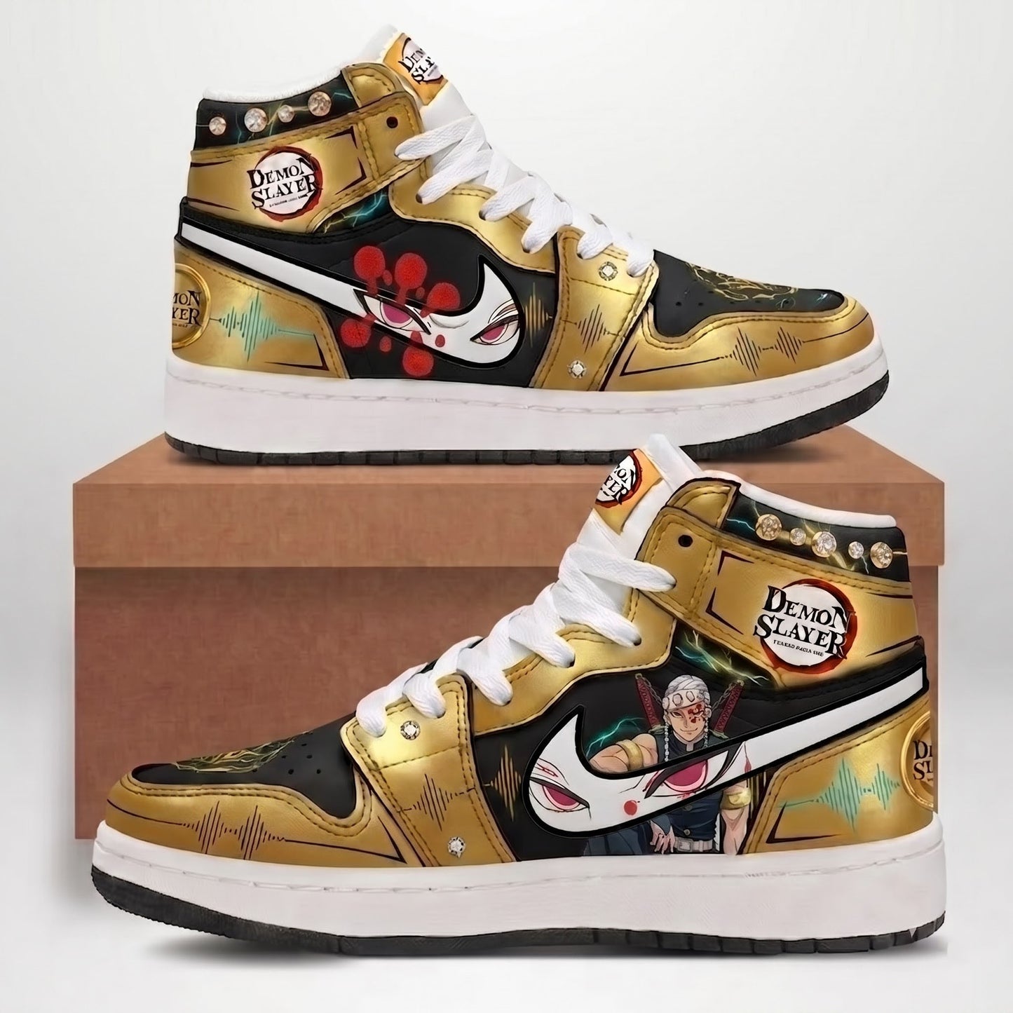 Limited Edition Sneakers | Demon Hunter Inspired Sport Fan Shoes - Custom Fan Apparel Image 6