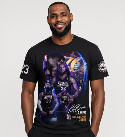 LeBron James 23 Philadelphia Basketball Fan Shirt, Hoodie, Sweatshirt & Zip Hoodie | 76ers Inspired NBA Apparel