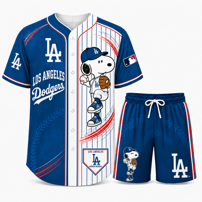 Sport Fan Set — Baseball jersye+ Shorts | All 30 Teams Available-COMBO GIFTS FOR FAN