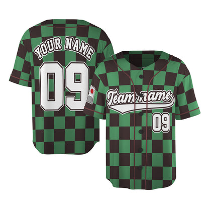 Custom Demon Hunter Baseball Jersey Shirt, Personalized Cosplay Anime Style Team Uniform, Sports Fan Gift