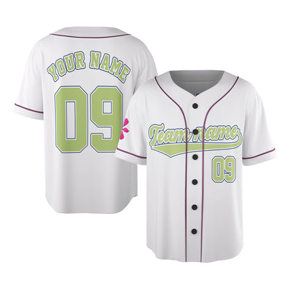 Custom Demon Hunter Baseball Jersey Shirt, Personalized Cosplay Anime Style Team Uniform, Sports Fan Gift