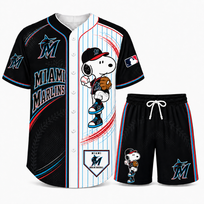 Sport Fan Set — Baseball jersye+ Shorts | All 30 Teams Available-COMBO GIFTS FOR FAN