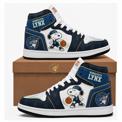 Minnesota Lynx Women’s Basketball Fan High Top Sneakers