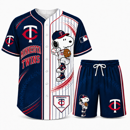 Sport Fan Set — Baseball jersye+ Shorts | All 30 Teams Available-COMBO GIFTS FOR FAN