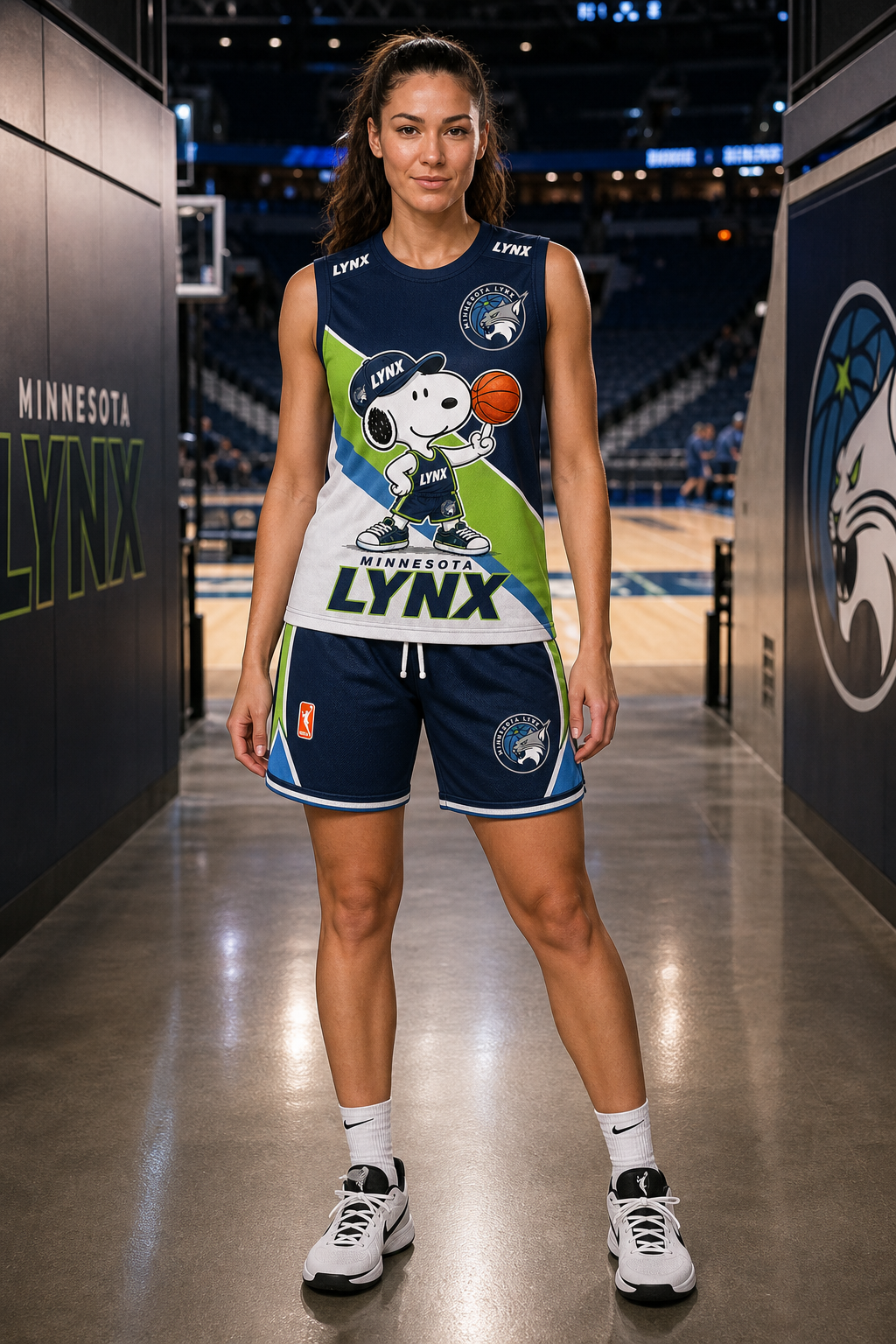 Sport Fan Set — Tanktop + Shorts | All 30 Teams Available-COMBO GIFTS FOR FAN basketball woman