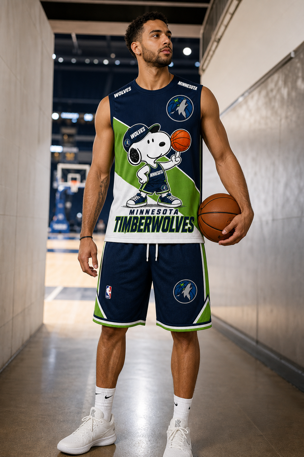 Sport Fan Set — Tanktop + Shorts | All 30 Teams Available-COMBO GIFTS FOR FAN basketball