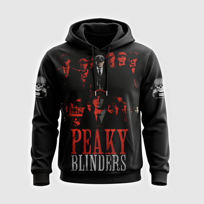 Peaky Blinders Red Black Apparel Collection | Hoodie, Zip Hoodie, Sweatshirt, T-Shirt & Polo Shirt