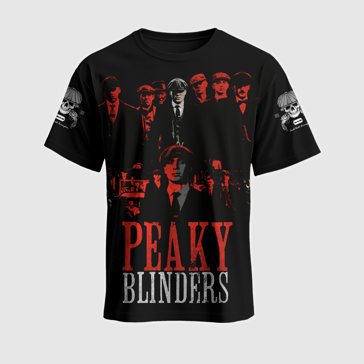 Peaky Blinders Red Black Apparel Collection | Hoodie, Zip Hoodie, Sweatshirt, T-Shirt & Polo Shirt