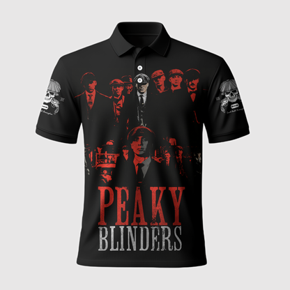 Peaky Blinders Red Black Apparel Collection | Hoodie, Zip Hoodie, Sweatshirt, T-Shirt & Polo Shirt