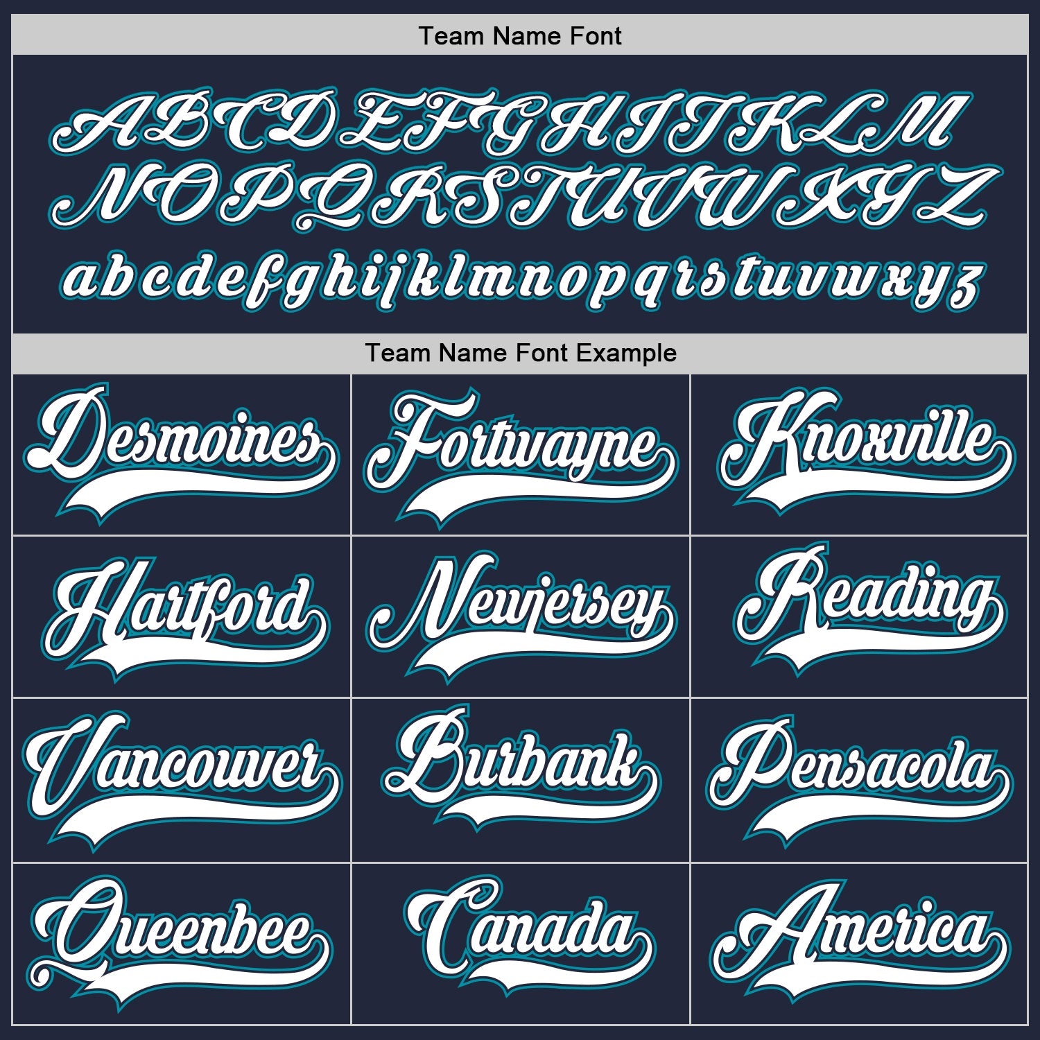 Custom Navy White-Teal Hockey Jersey