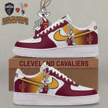 Bugs Bunny NBA Basketball Fan Low Top Sneakers | All 30 Teams Available