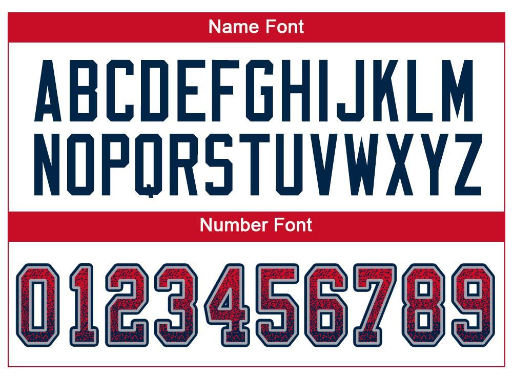 Custom Scarlet Navy-Gray Drift Fashion Football Jersey