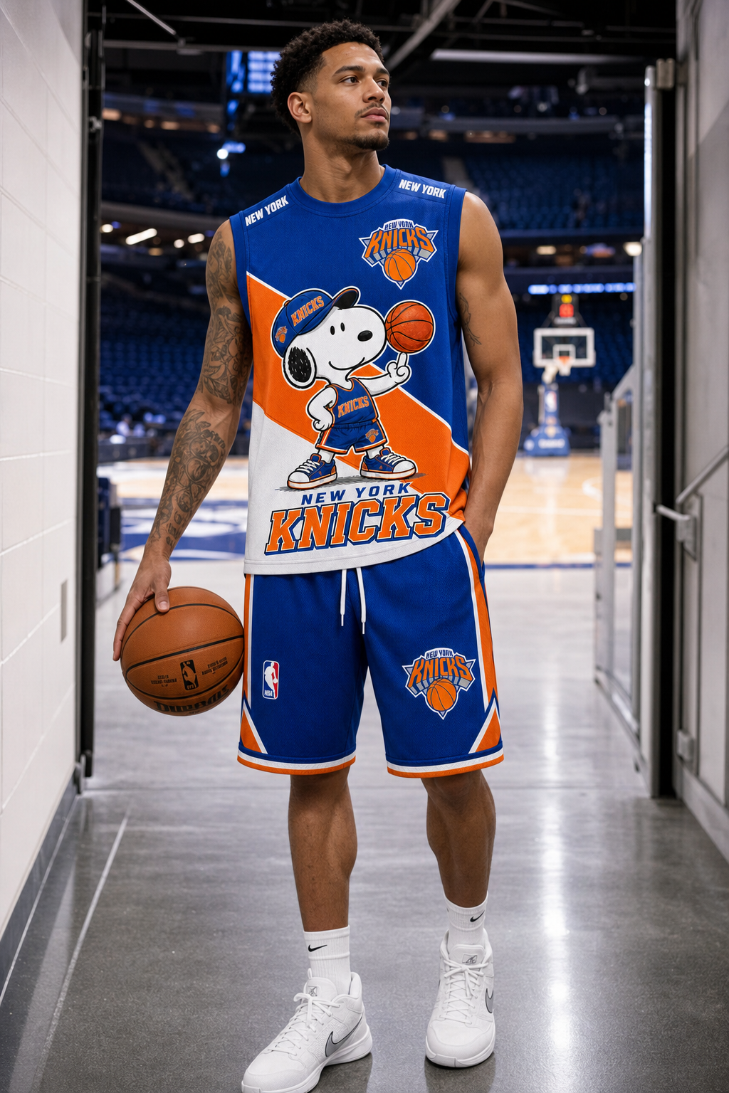 Sport Fan Set — Tanktop + Shorts | All 30 Teams Available-COMBO GIFTS FOR FAN basketball