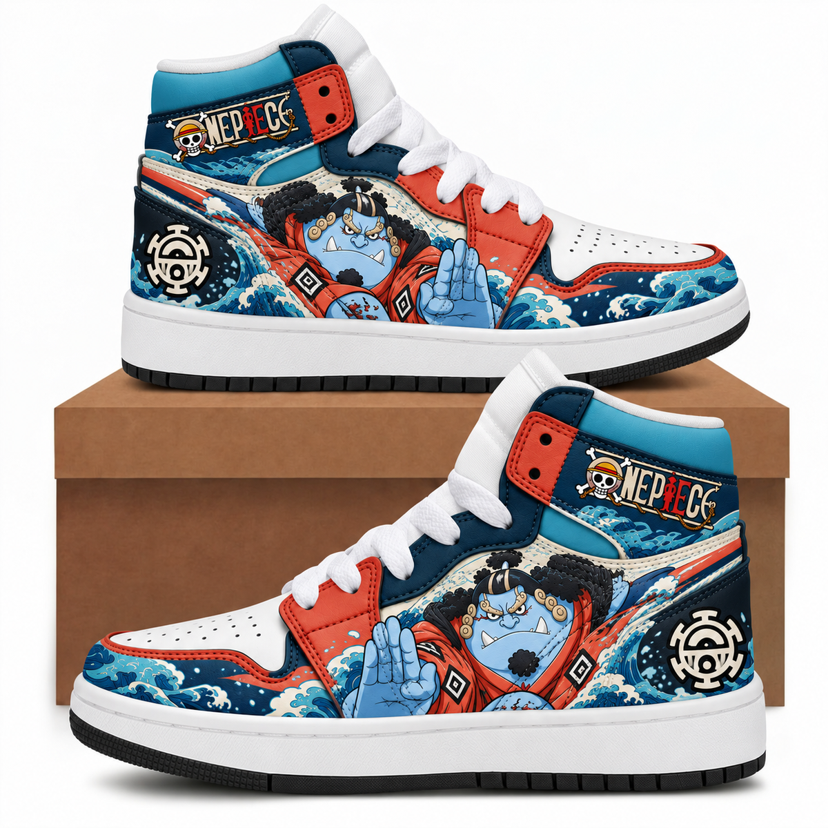 Limited Edition One Piece Squad Fan Shoes — Anime High Top Sneaker Gift