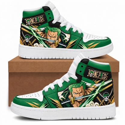 Limited Edition One Piece Squad Fan Shoes — Anime High Top Sneaker Gift