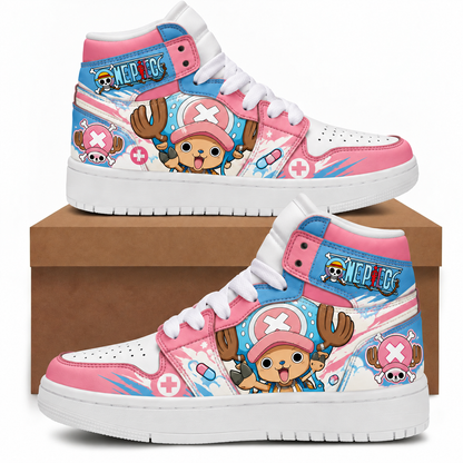Limited Edition One Piece Squad Fan Shoes — Anime High Top Sneaker Gift