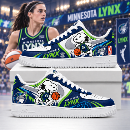 Beagle Dog - Women’s Basketball Fan Sneakers | All 15 WNBA Teams Available -Ver2