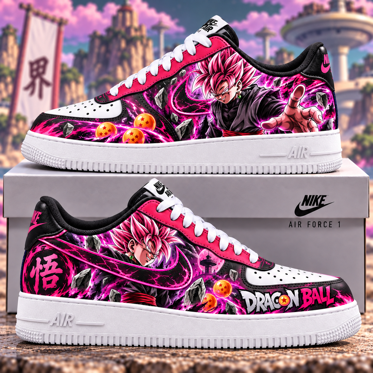 Dragon Ball Black Goku Fan Shoes GIFT — Anime Sneaker -Ver2
