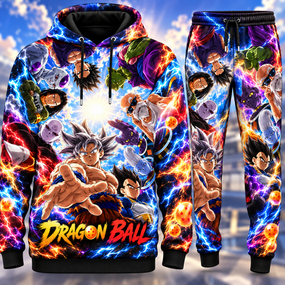 Dragon Ball Squad Fan Set — Hoodie & Sweatpants Limited Edition