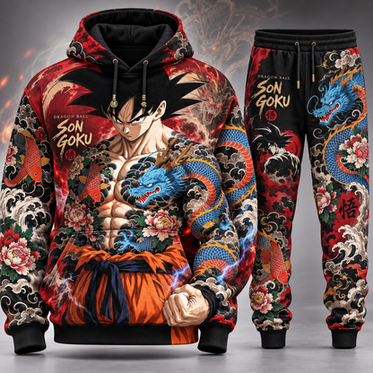 Dragon Ball Favorite Characters Fan Set — Hoodie & Sweatpants Limited Edition