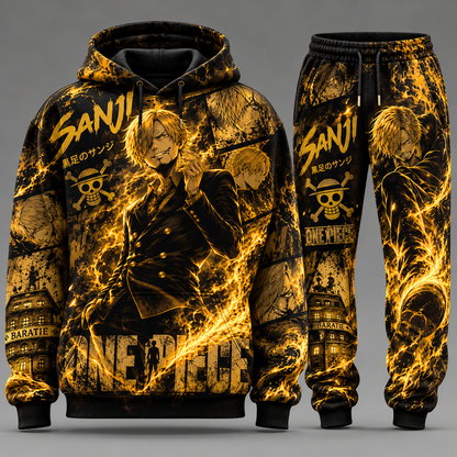 One Piece Squad Transformation Fan Set — One Piece Hoodie & Sweatpants