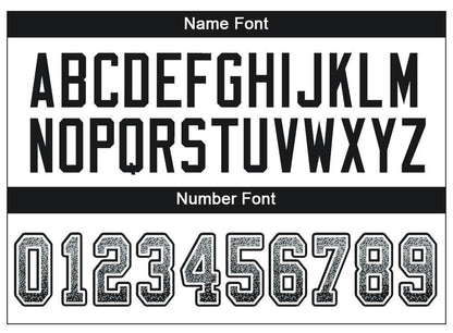 Custom Silver Black-White Drift Fashion Football Jersey