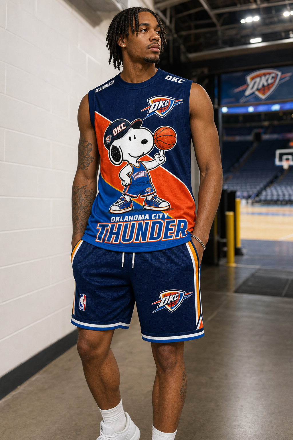 Sport Fan Set — Tanktop + Shorts | All 30 Teams Available-COMBO GIFTS FOR FAN basketball