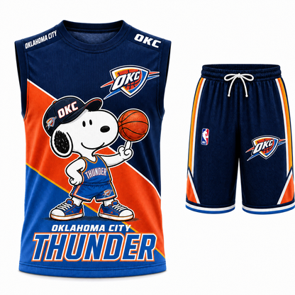 Sport Fan Set — Tanktop + Shorts | All 30 Teams Available-COMBO GIFTS FOR FAN basketball