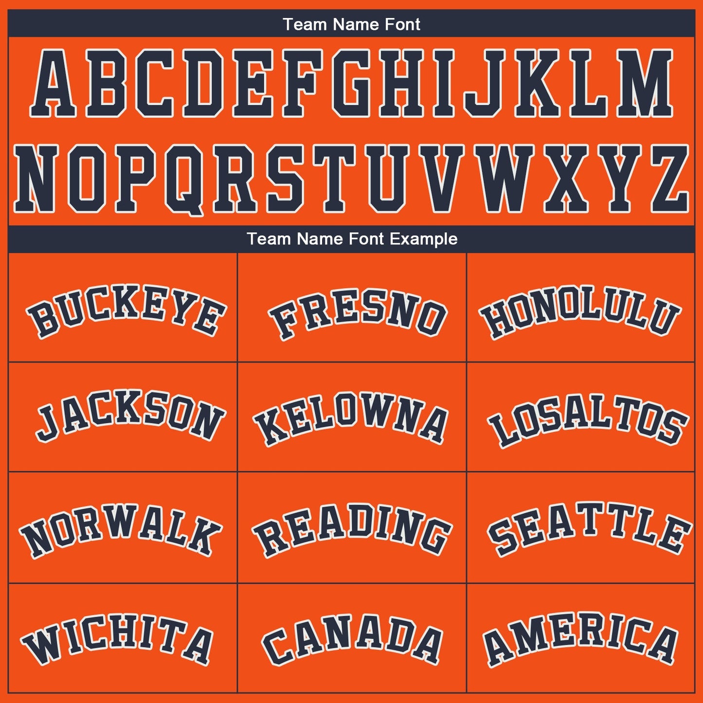 Custom Orange Navy-White Performance T-Shirt