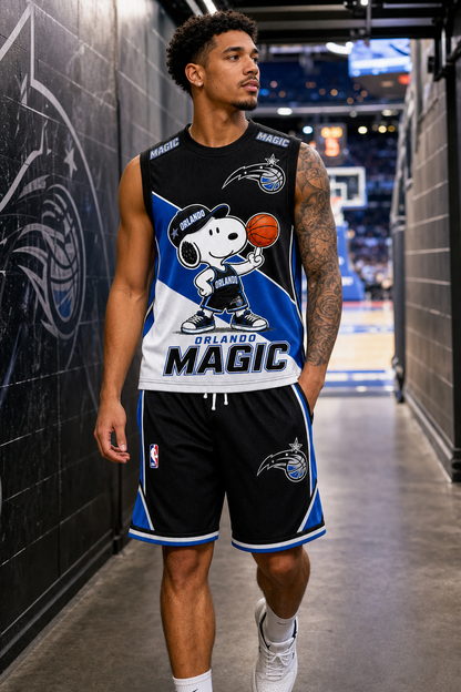 Sport Fan Set — Tanktop + Shorts | All 30 Teams Available-COMBO GIFTS FOR FAN basketball