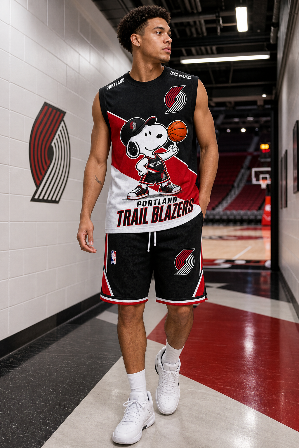Sport Fan Set — Tanktop + Shorts | All 30 Teams Available-COMBO GIFTS FOR FAN basketball