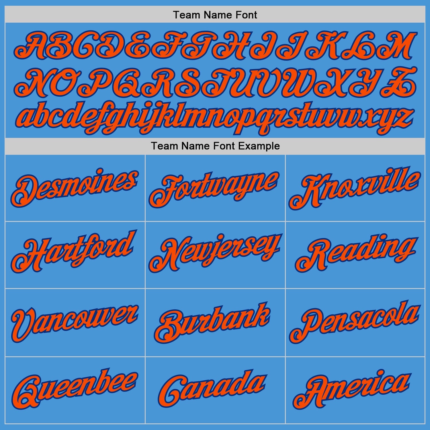 Custom Powder Blue Orange-Royal Performance T-Shirt