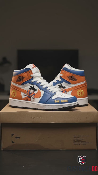 Basketball Graphic High-Top Sneakers – Edition 08
