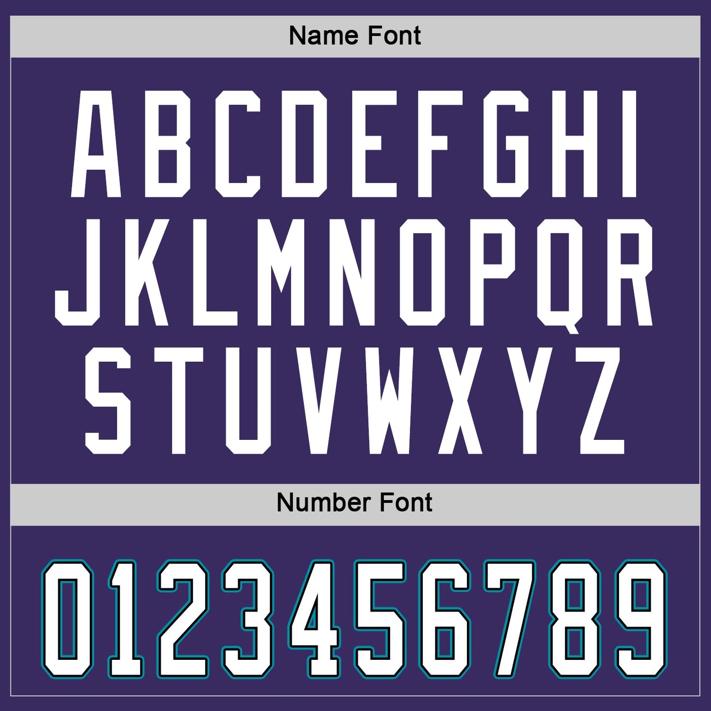 Custom Purple White-Teal Hockey Jersey