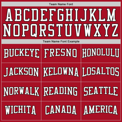 Custom Stitched Red White-Black Sports Pullover Sweatshirt Hoodie