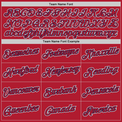 Custom Stitched Red Red-Navy Sports Pullover Sweatshirt Hoodie