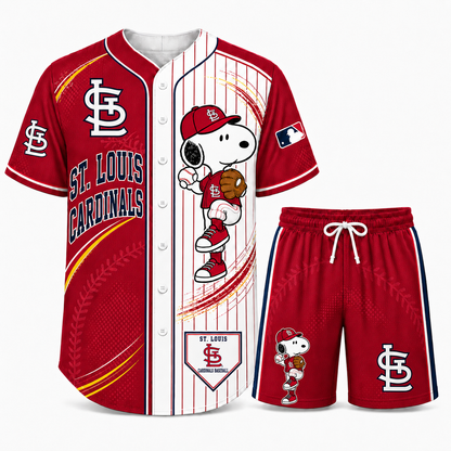 Sport Fan Set — Baseball jersye+ Shorts | All 30 Teams Available-COMBO GIFTS FOR FAN