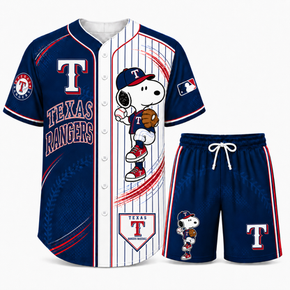 Sport Fan Set — Baseball jersye+ Shorts | All 30 Teams Available-COMBO GIFTS FOR FAN