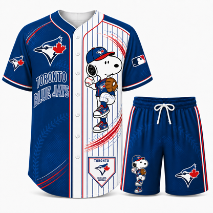 Sport Fan Set — Baseball jersye+ Shorts | All 30 Teams Available-COMBO GIFTS FOR FAN