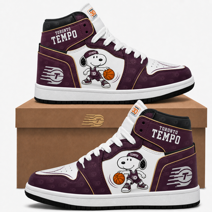 Toronto Tempo Women’s Basketball Fan High Top Sneakers