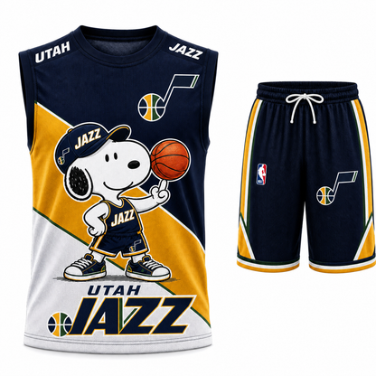 Sport Fan Set — Tanktop + Shorts | All 30 Teams Available-COMBO GIFTS FOR FAN basketball