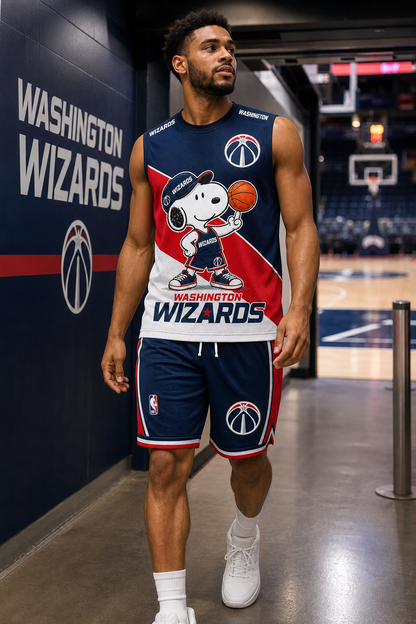 Sport Fan Set — Tanktop + Shorts | All 30 Teams Available-COMBO GIFTS FOR FAN basketball